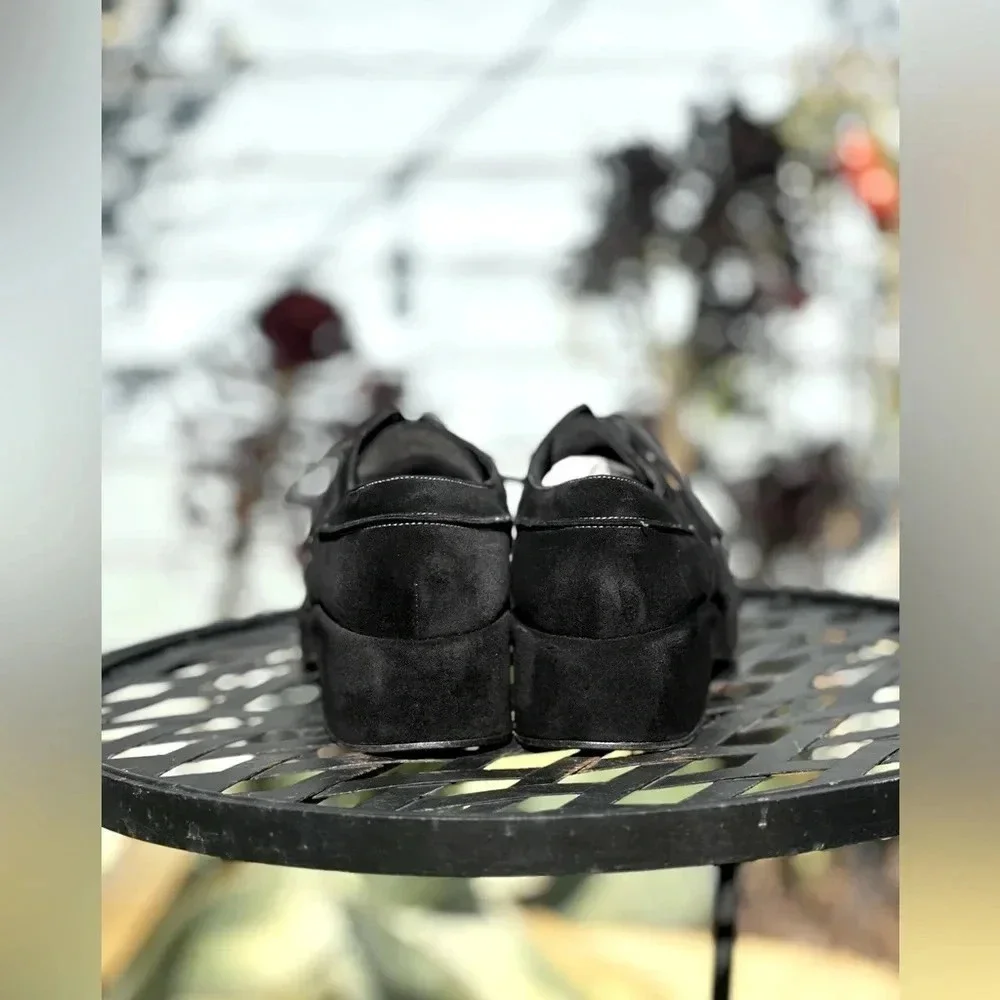 Robert Clegerie — Suede Platform Loafers - Picture 3 of 3